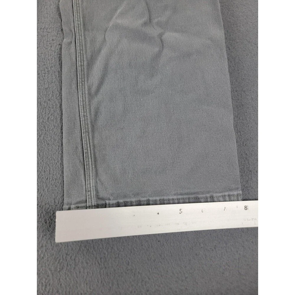 Duluth Flex Fire Hose Pants Mens‎ 36x30 Gray Workwear Cargo Standard Fit Durable